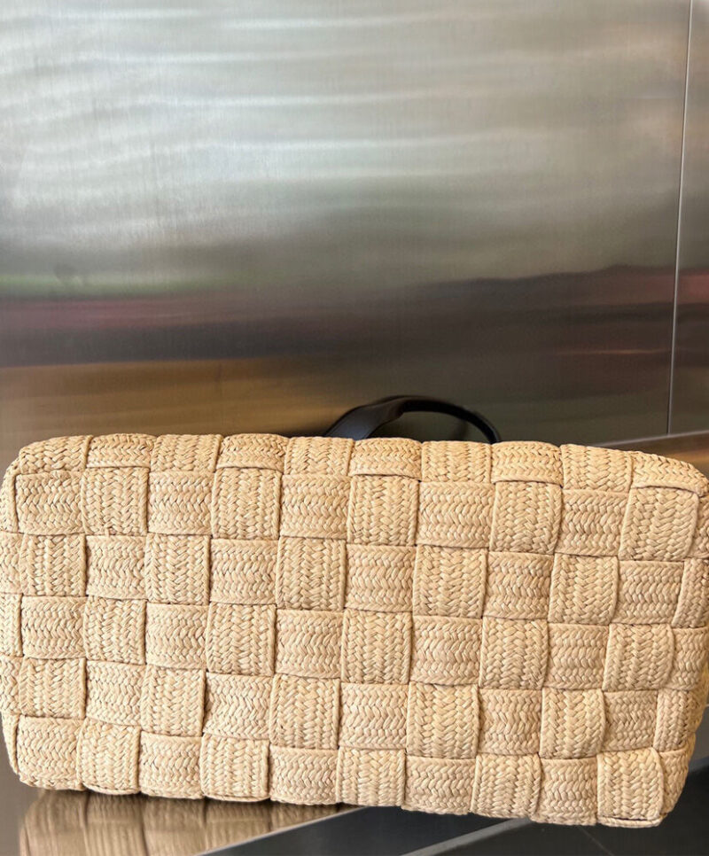 Bottega Veneta Cassette Tote Bag Apricot